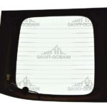 RH REAR BARN DOOR GLASS HTD GREEN SEKURIT